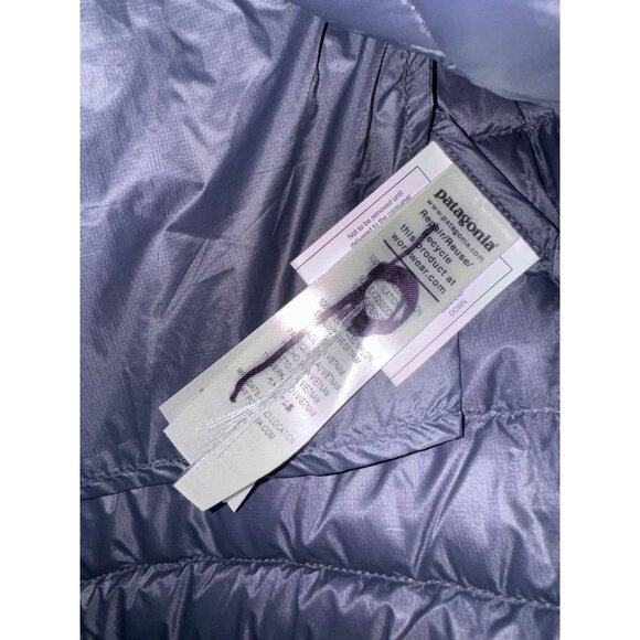 NEW Patagonia Men's Alplight Down Pullover Size XS Slim Fit Blue Lightweight - Picture 6 of 6